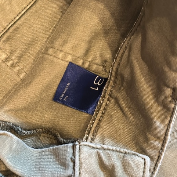 Pilcro Anthropologie The Wanderer Olive Green Utility Shorts 31 - Picture 4 of 8